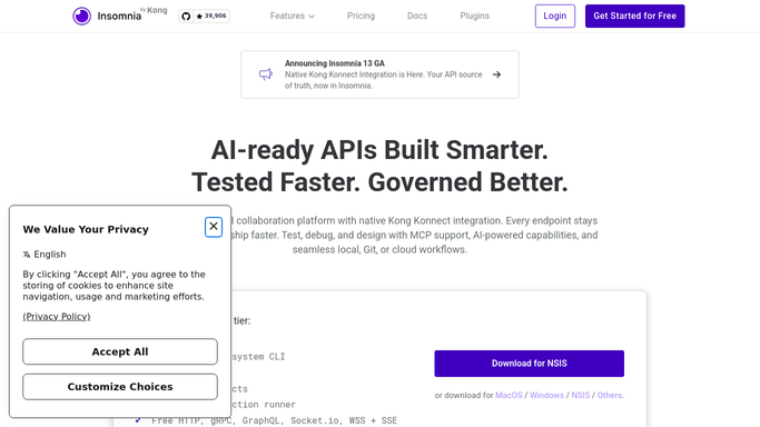 WebRun in Insomnia: check scheduled test suite runs