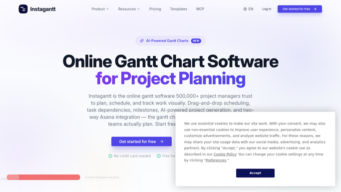 WebRun in Instagantt: find tasks behind schedule