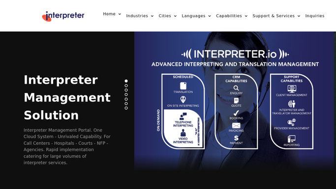 WebRun in Interpreter.io: review upcoming unfilled bookings