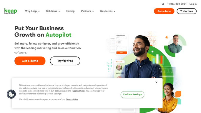 WebRun in Keap: check the new customer's setup