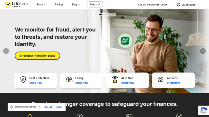 WebRun in LifeLock: check for new identity alerts