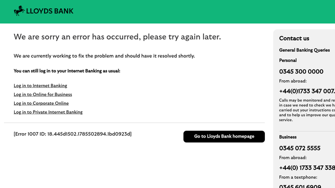 WebRun in Lloyds Bank: scan transactions against threshold