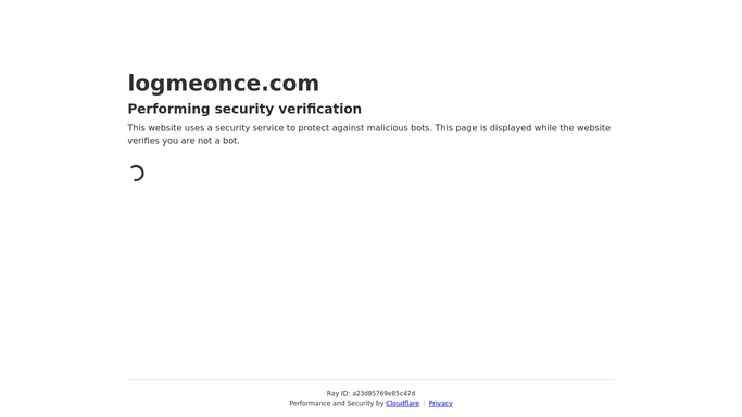 WebRun in LogMeOnce: read the security score