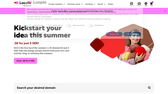 WebRun in Loopia: check domain and hosting expiry dates