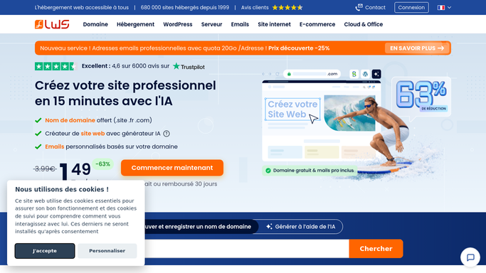 WebRun in LWS: check hosting and domain expiry dates