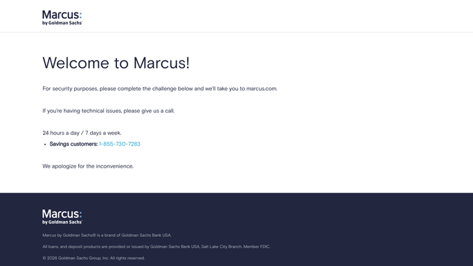 WebRun in Marcus by Goldman Sachs: check upcoming maturity dates