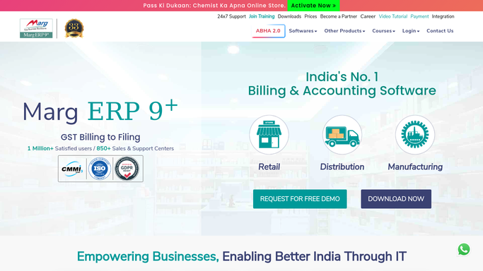 WebRun in Marg ERP: find near-expiry batches