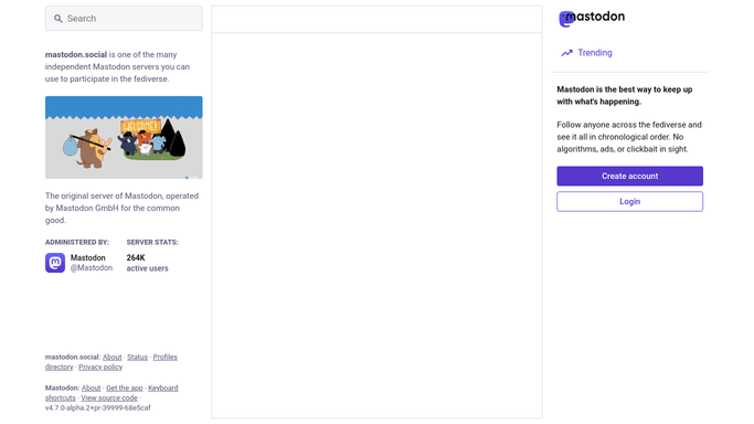 WebRun in Mastodon: check this week's boosts and favorites