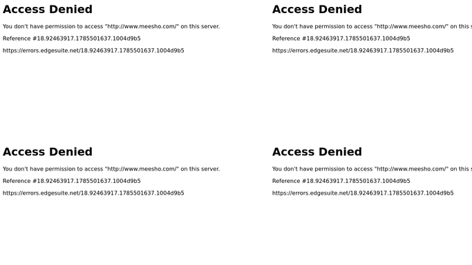 WebRun in Meesho: check new orders and payouts