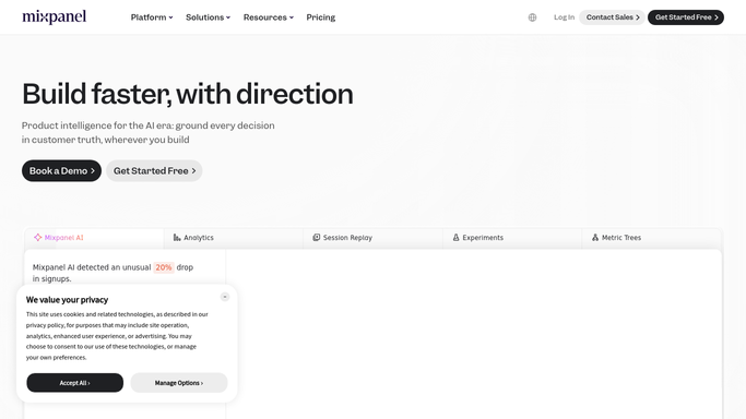 WebRun in Mixpanel: audit events and properties
