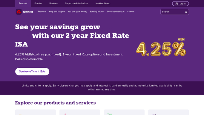 WebRun in NatWest: check open setup steps