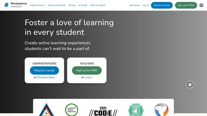 WebRun in Nearpod: check finished session results