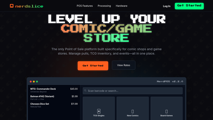WebRun in Nerdslice: read upcoming tournament rosters