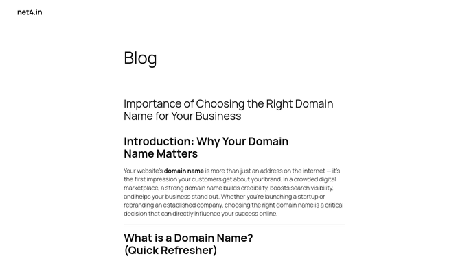 WebRun in Net4: read domain and hosting setup status
