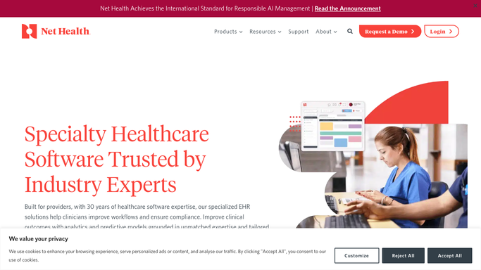 WebRun in Net Health: detect new unassigned wound care referrals