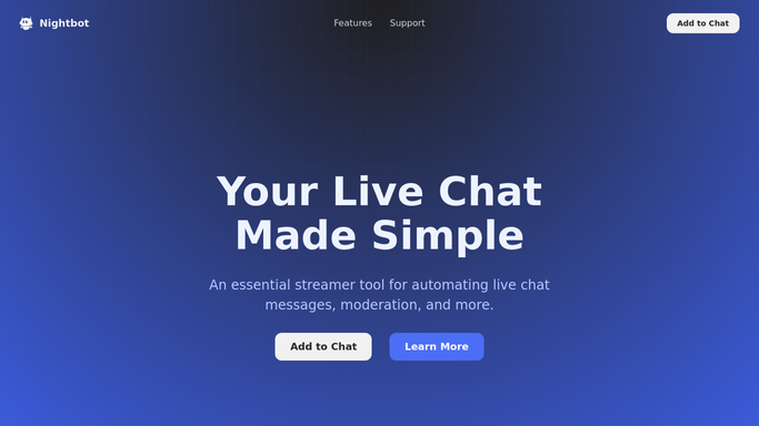 WebRun in Nightbot: pull moderation activity