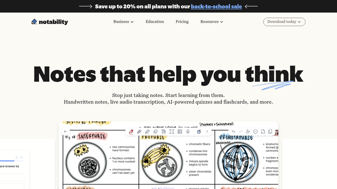 WebRun in Notability: find notes tagged as needing follow up