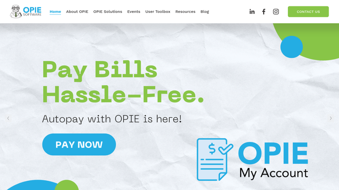 WebRun in OPIE Software: scan prior authorization statuses