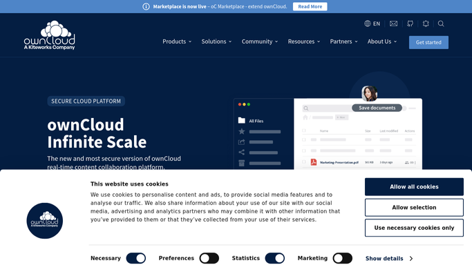 WebRun in ownCloud: check the sync log