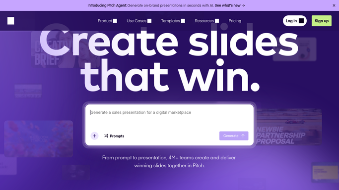 WebRun in Pitch: check each deck's views and time spent