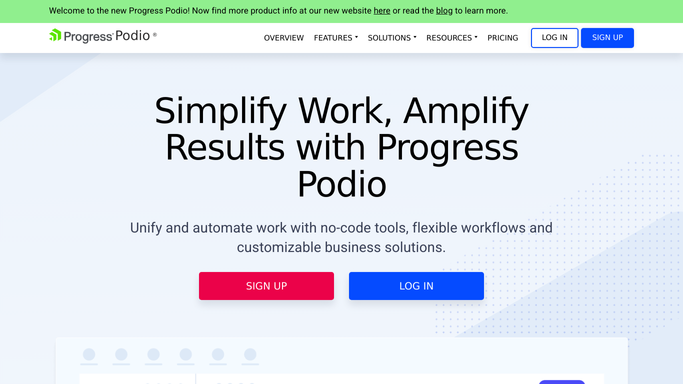 WebRun in Podio: find items with overdue tasks
