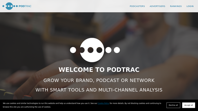WebRun in Podtrac: pull certified download totals