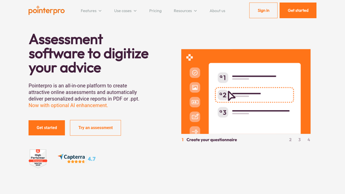 WebRun in Pointerpro: check for completed assessments