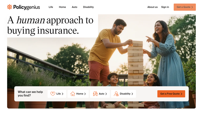 WebRun in Policygenius: find new quote requests