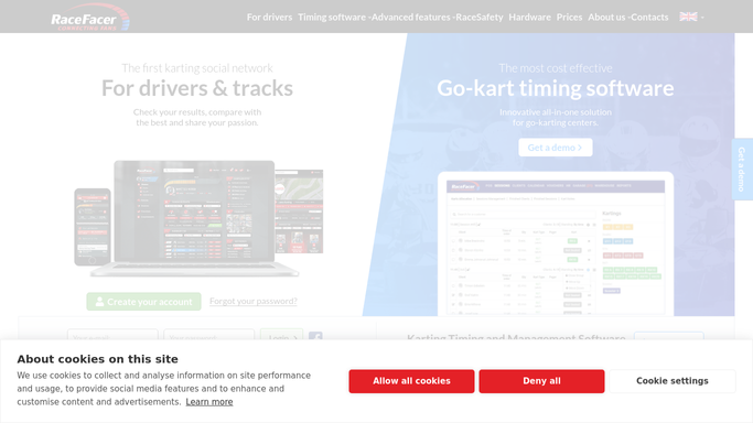 WebRun in RaceFacer: read racer height and age