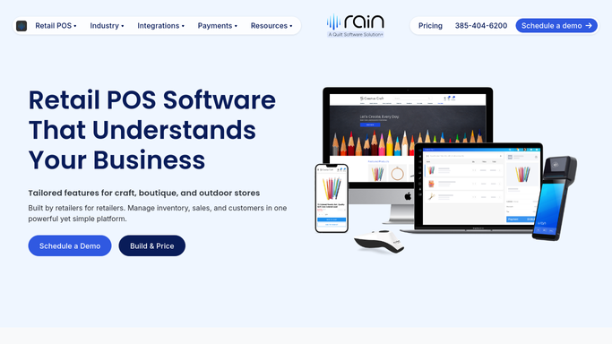 WebRun in Rain POS: find received special orders