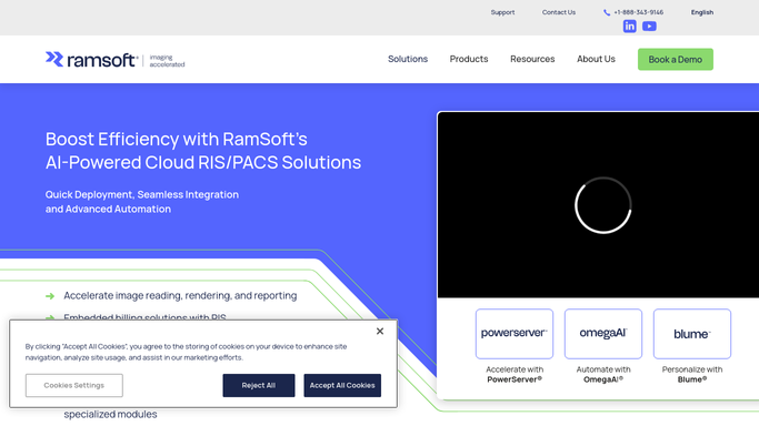 WebRun in RamSoft: compile scheduled, completed, and no-show counts by modality
