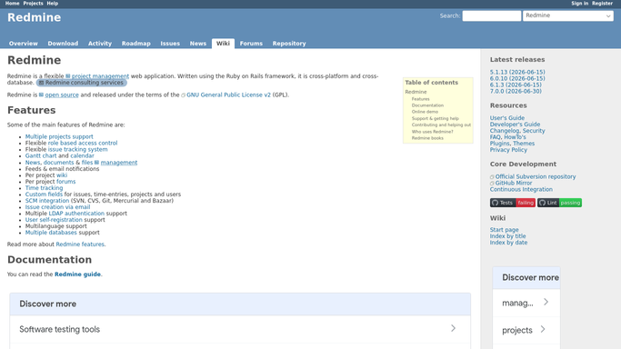 WebRun in Redmine: find overdue issues