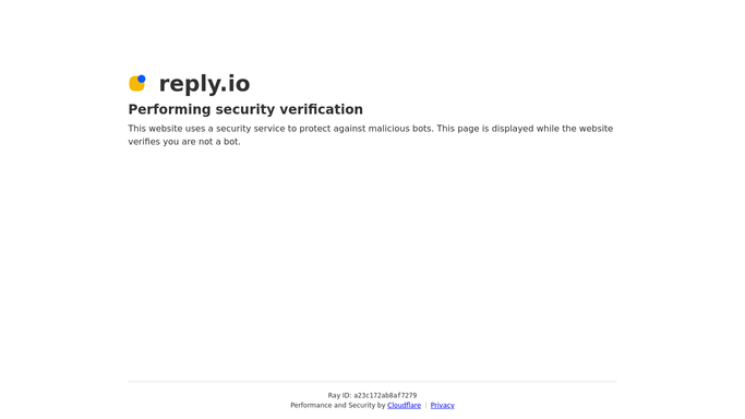 WebRun in Reply.io: read and classify new replies