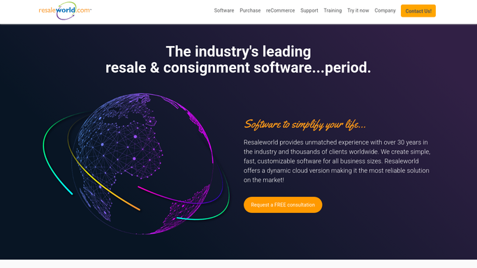 WebRun in Resaleworld: pull consignor sales and balance data