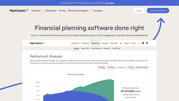 WebRun in RightCapital: identify clients with stale plan data