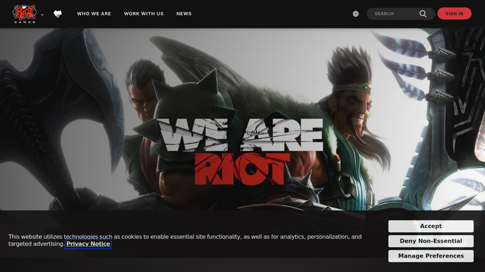 WebRun in Riot Games: check upcoming matches and account status