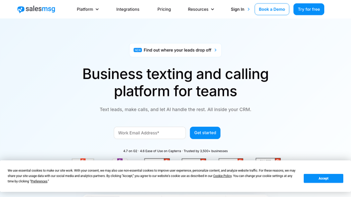 WebRun in Salesmsg: find unread conversations