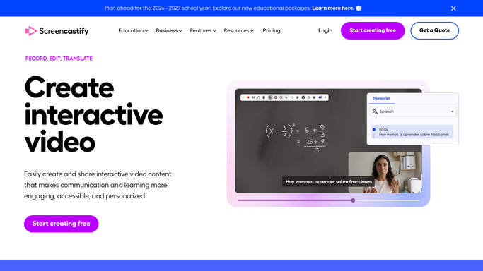 WebRun in Screencastify: check video engagement