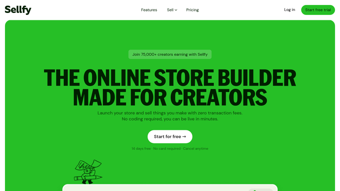 WebRun in Sellfy: read yesterday's sales