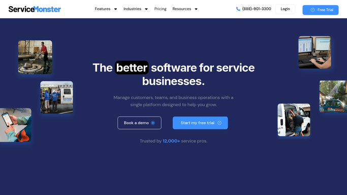 WebRun in ServiceMonster: find jobs completed yesterday