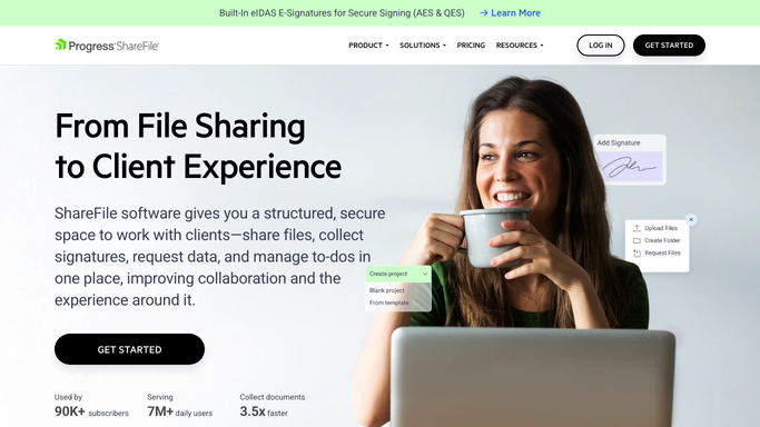 WebRun in Citrix ShareFile: check for new client uploads