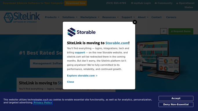 WebRun in SiteLink: detect cleared payment on overlocked unit