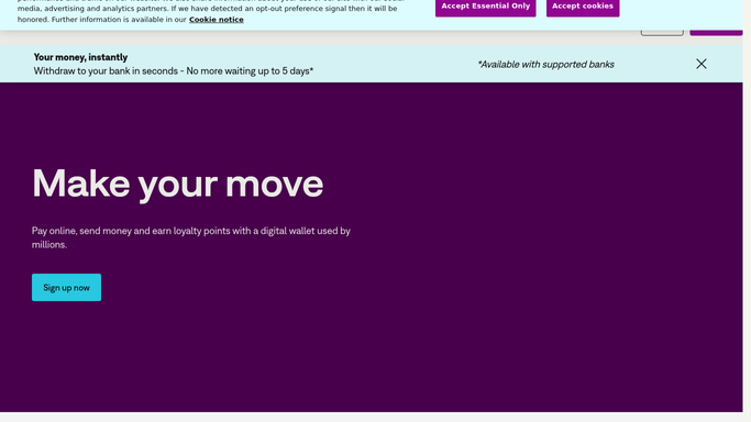 WebRun in Skrill: check card and verification expiry dates