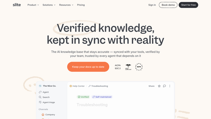 WebRun in Slite: find newly created spaces