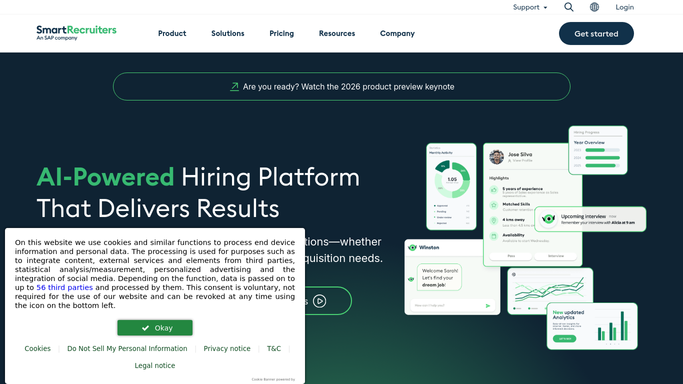 WebRun in SmartRecruiters: review open requisitions
