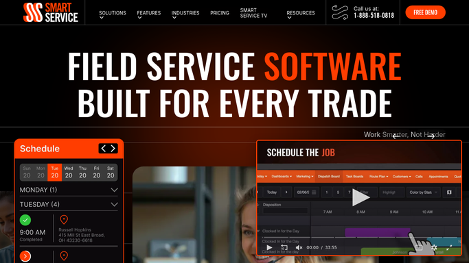 WebRun in Smart Service: list completed and invoiced jobs