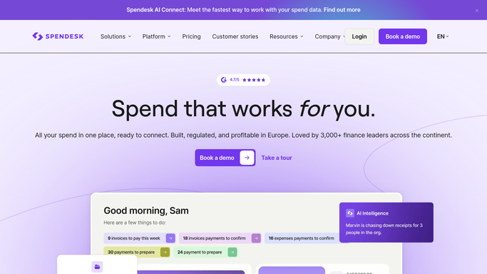 WebRun in Spendesk: find requests waiting on approval