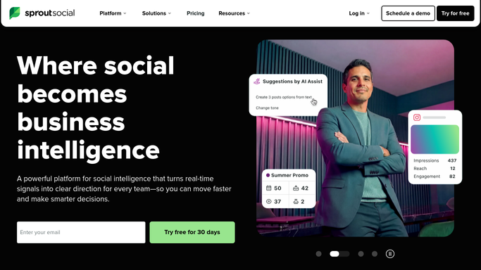 WebRun in Sprout Social: pull new brand mentions