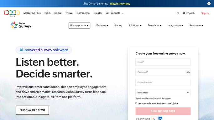 WebRun in Zoho Survey: read responses against target