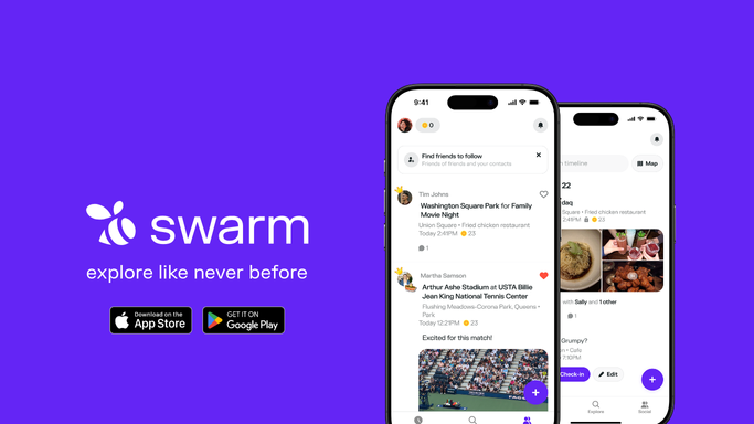 WebRun in Swarm: check this week's check-ins at your venue